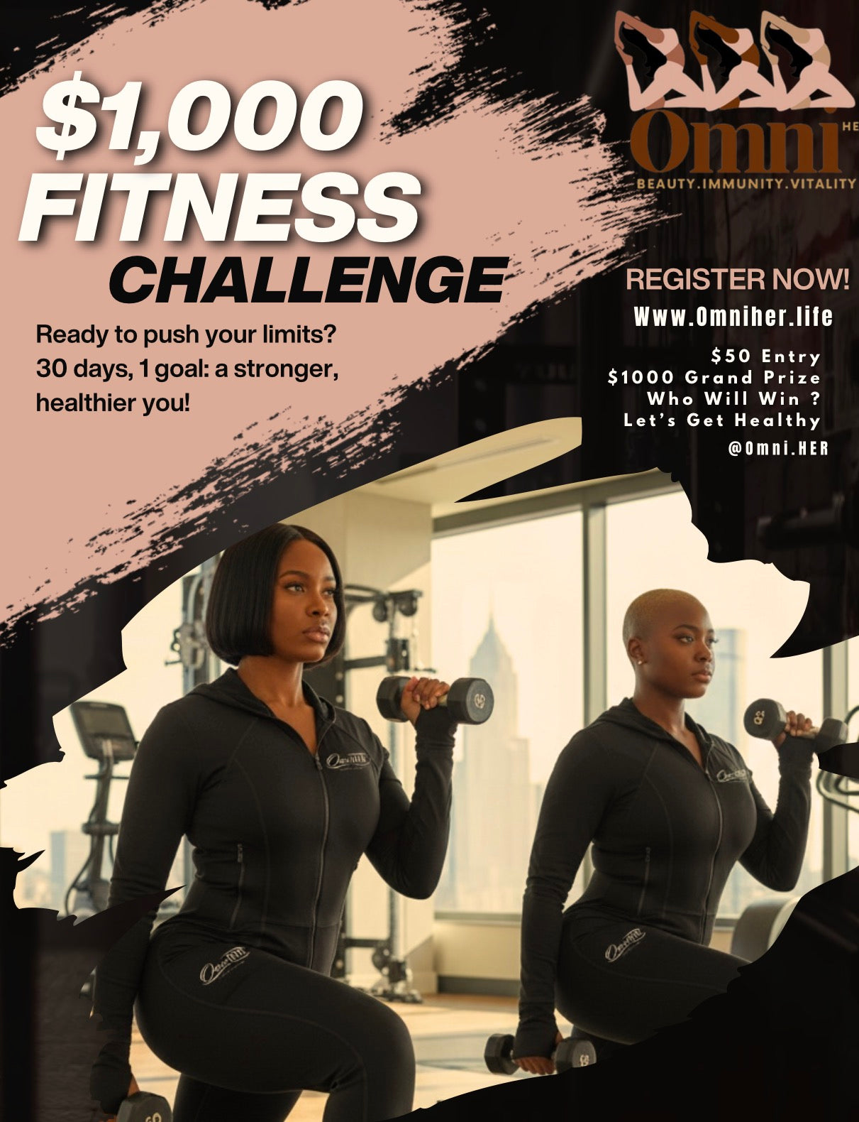 $1,000 Fitness Challenge